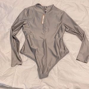 SKIMS metallic bodysuit